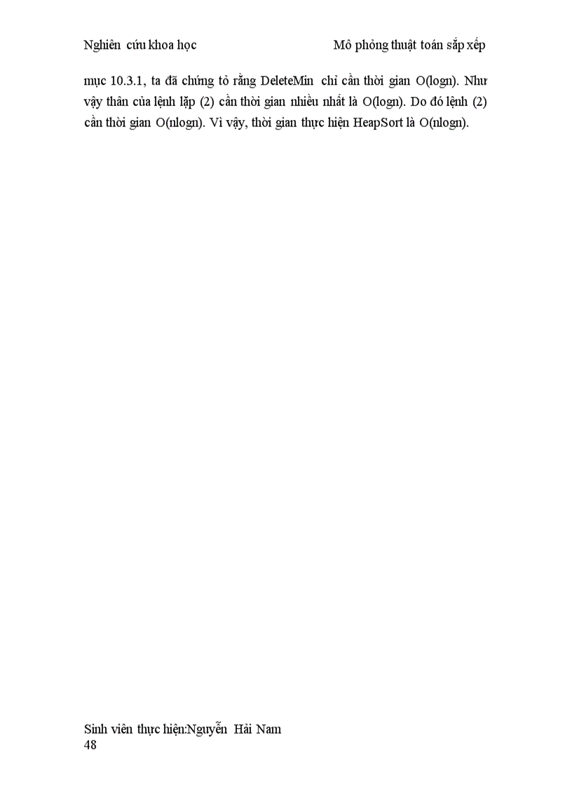 image for page NGHIÊN CỨU KHOA HỌC Tìm hiểu về Thuật Toán Sắp Xếp