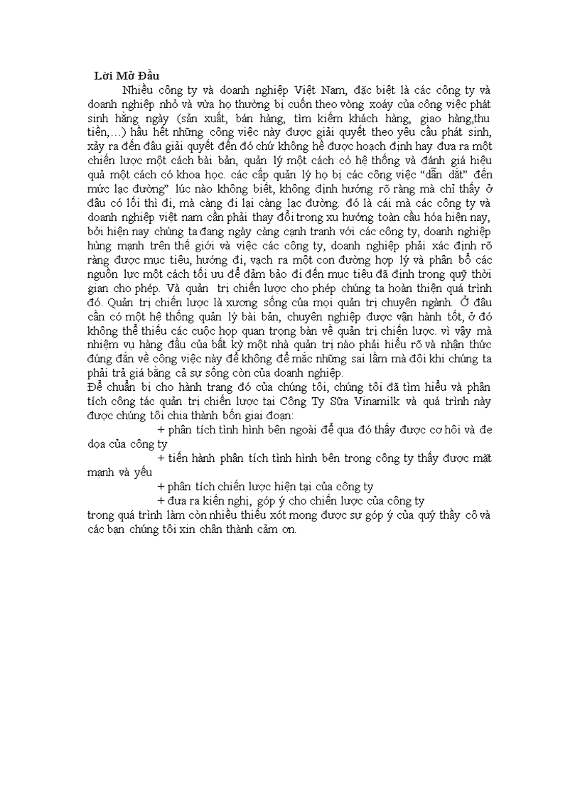 image for page Phân tích chiến lược kinh doanh của công ty vinamilk