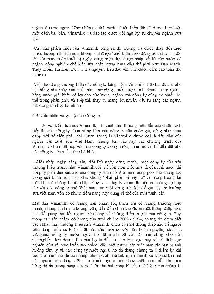 image for page Phân tích chiến lược kinh doanh của công ty vinamilk