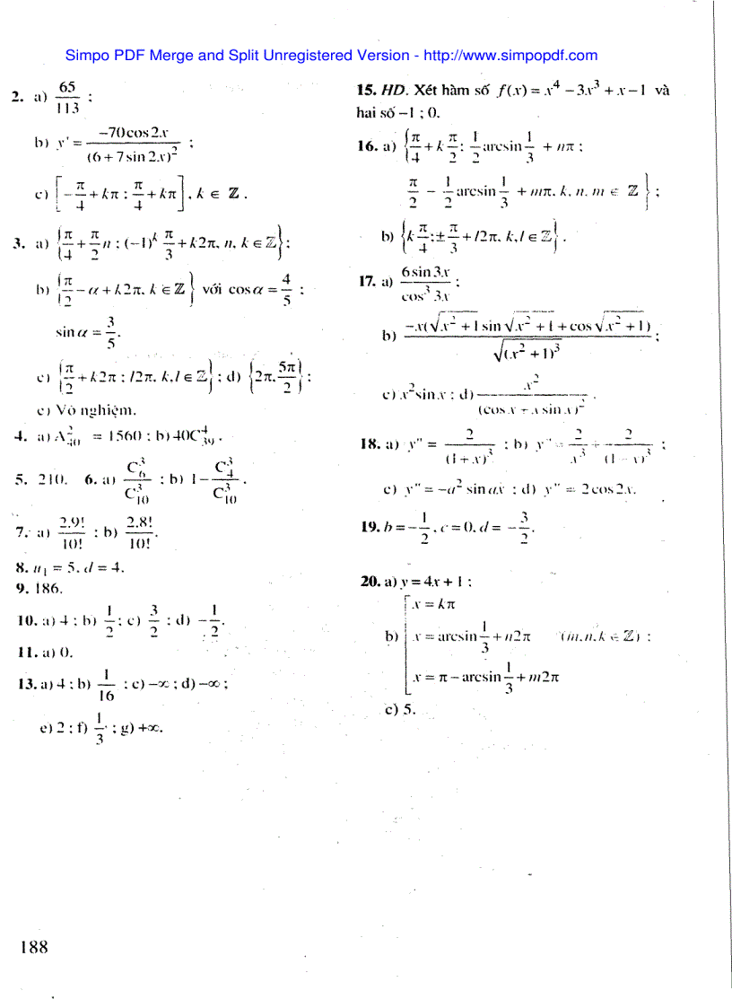 image for page Giải tích cơ bản phần i