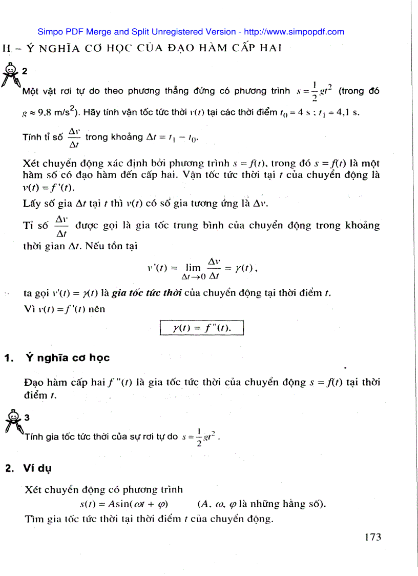 image for page Giải tích cơ bản phần ii