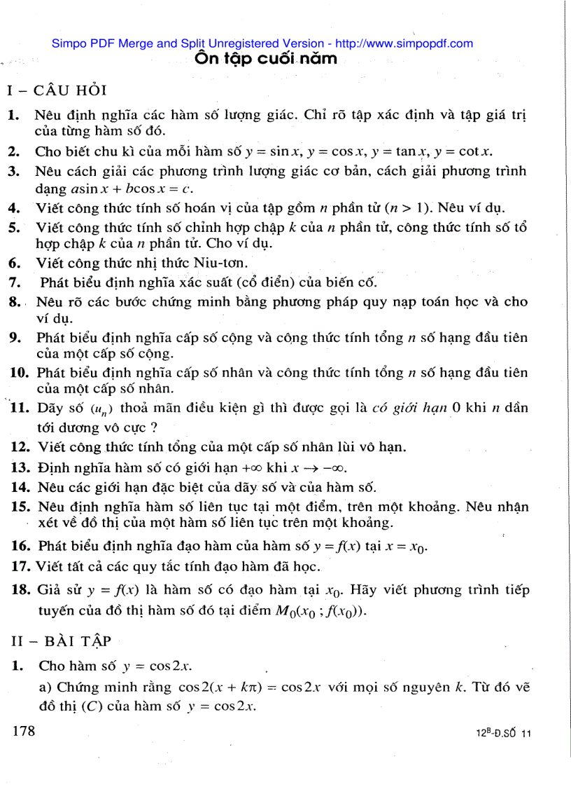 image for page Giải tích cơ bản phần ii