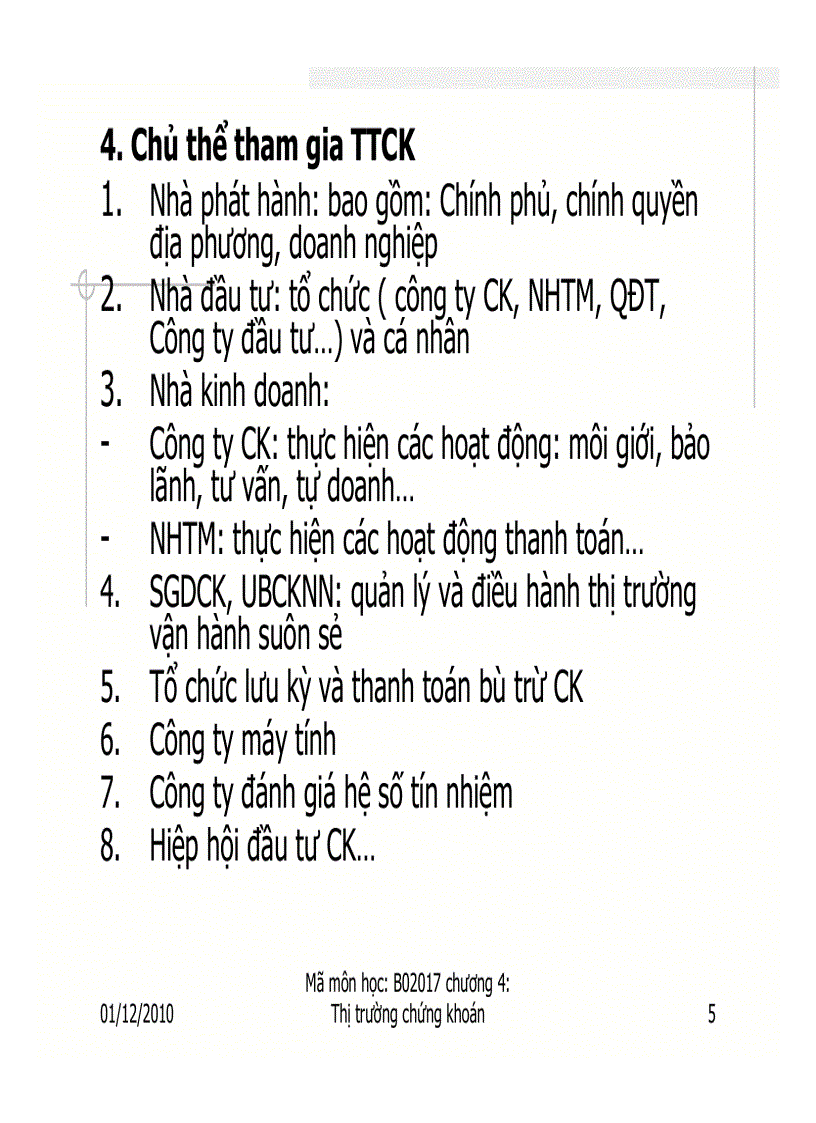 image for page Thị trường chứng khoán 1