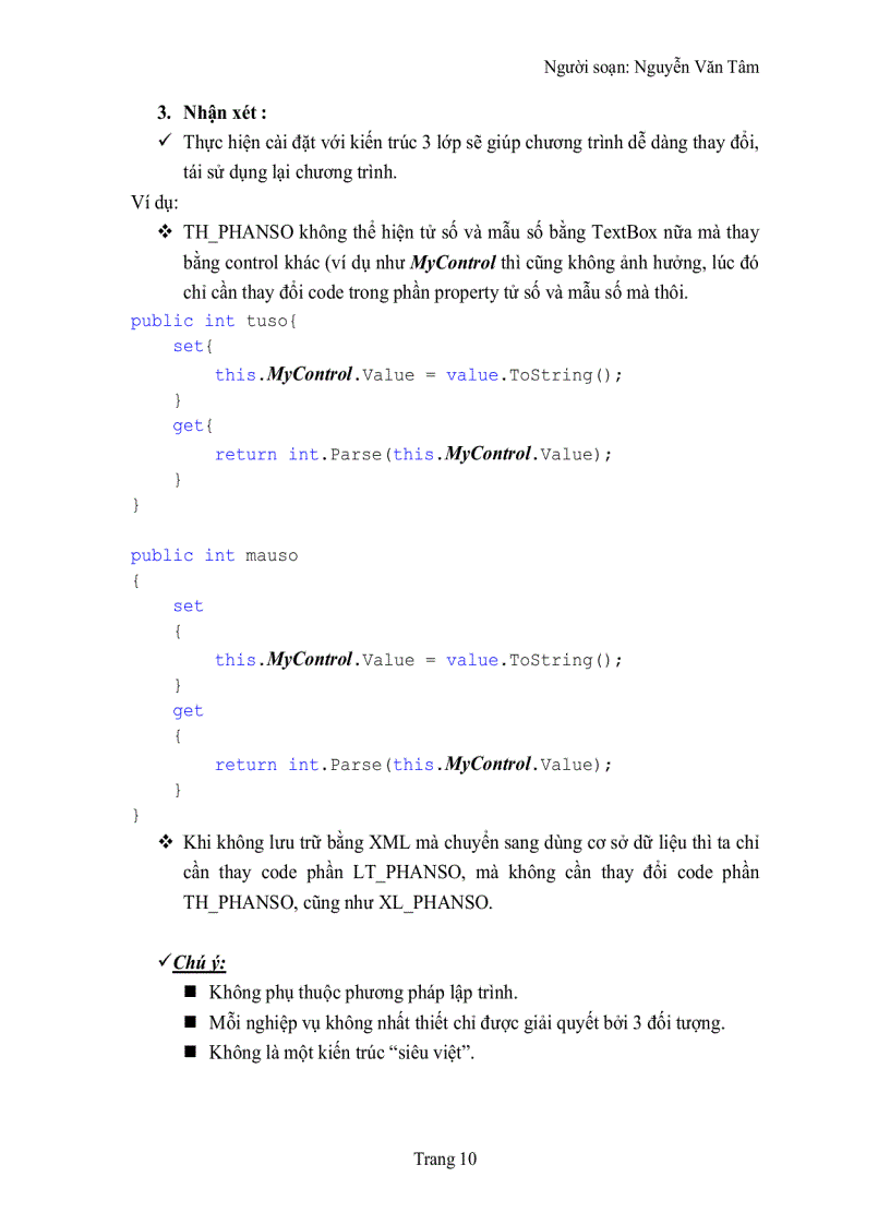 image for page Lập trình theo kiến trúc 3 lớp