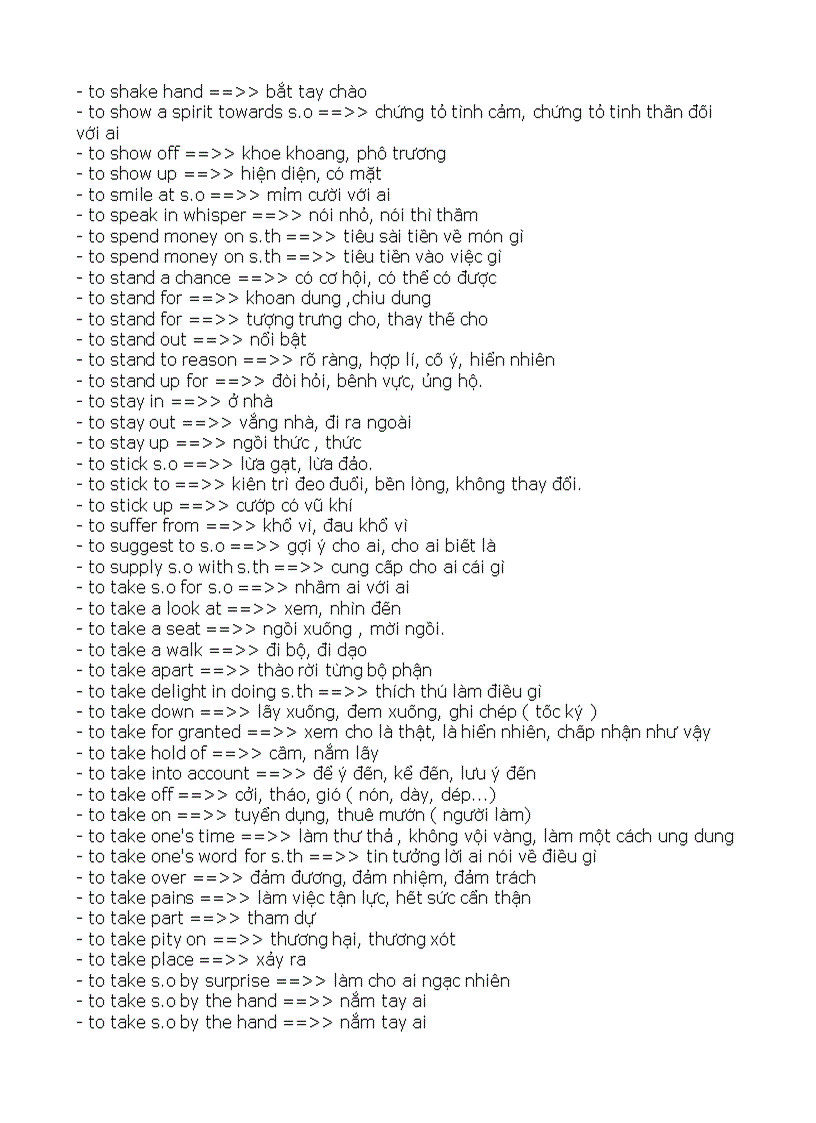 image for page Các Mẫu Câu Tiếng Anh