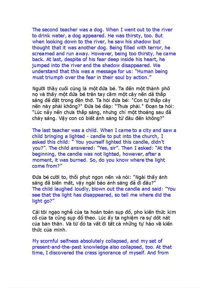 image for page Một số câu tiếng anh dùng hằng ngày