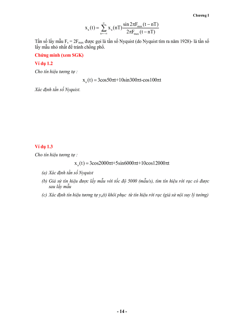 image for page Giới thiệu xử lý tín hiệu số