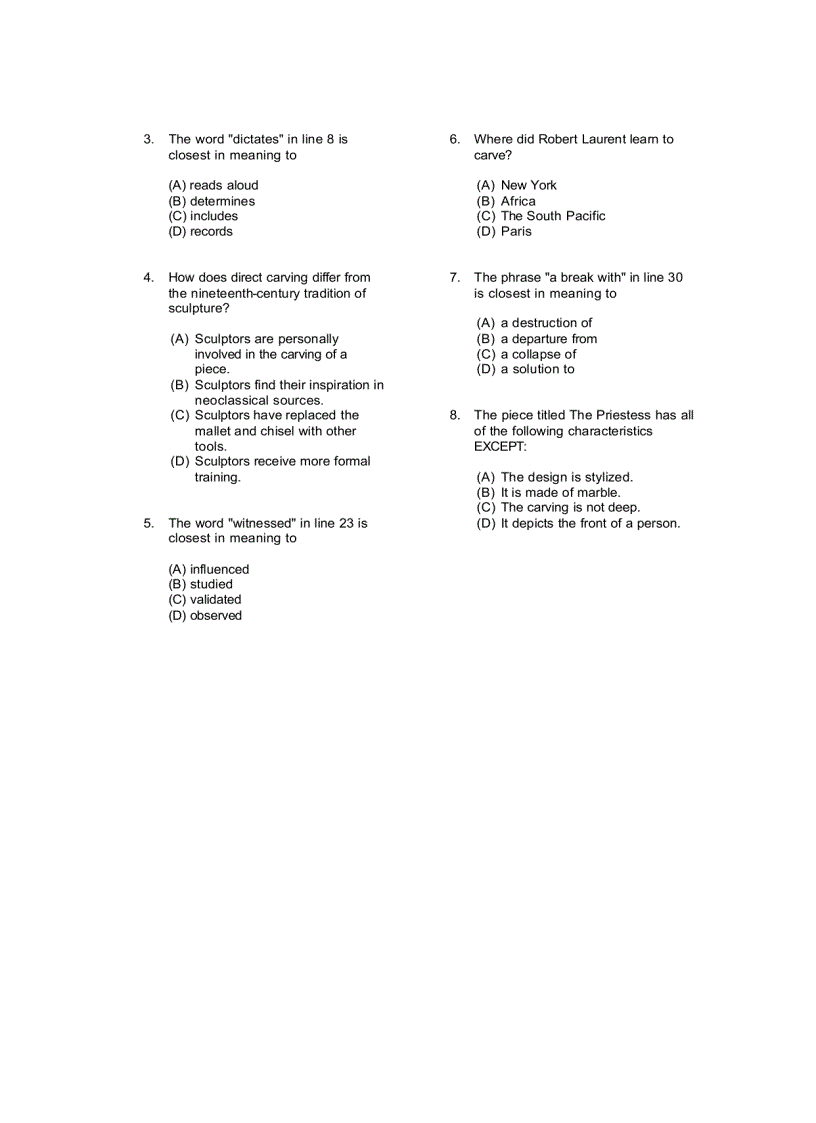image for page Practice Test ReadingQuestion