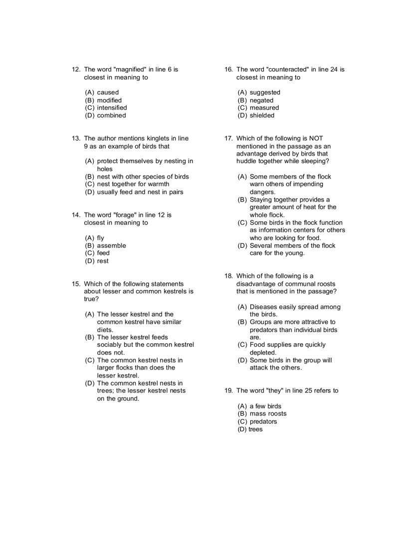 image for page Practice Test ReadingQuestion