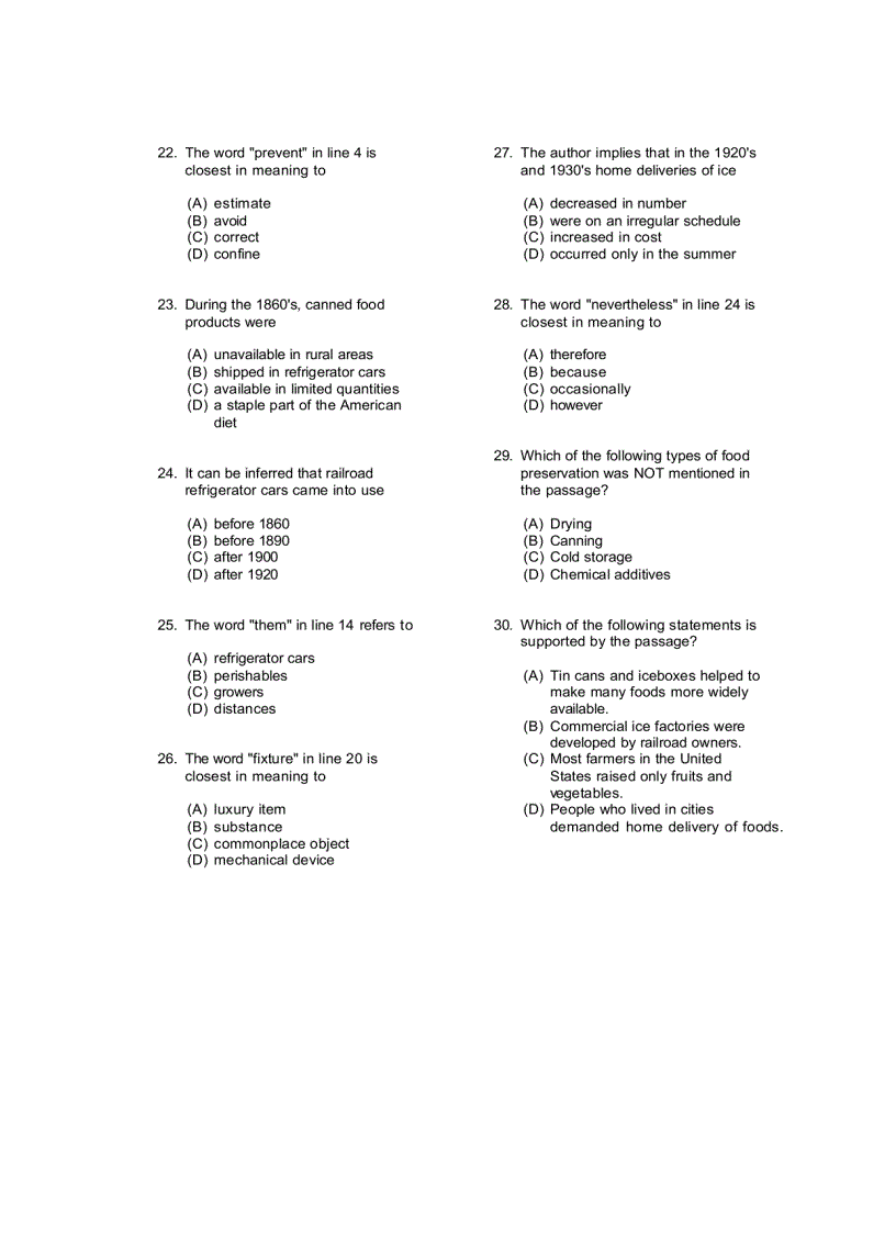 image for page Practice Test ReadingQuestion
