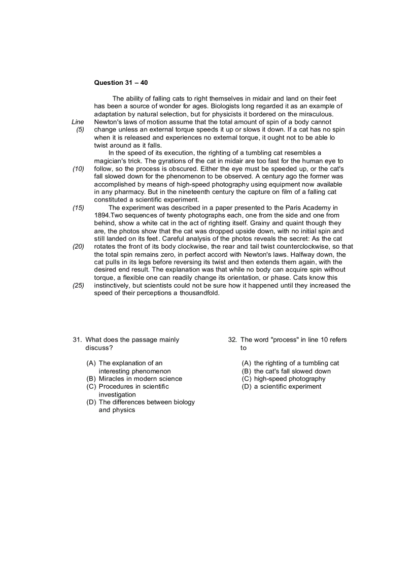 image for page Practice Test ReadingQuestion