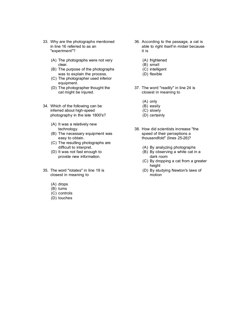 image for page Practice Test ReadingQuestion