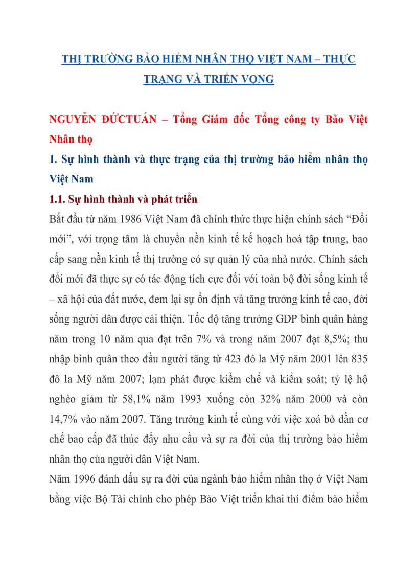 image for page Thị trưgf bảo hiểm ở việt nam