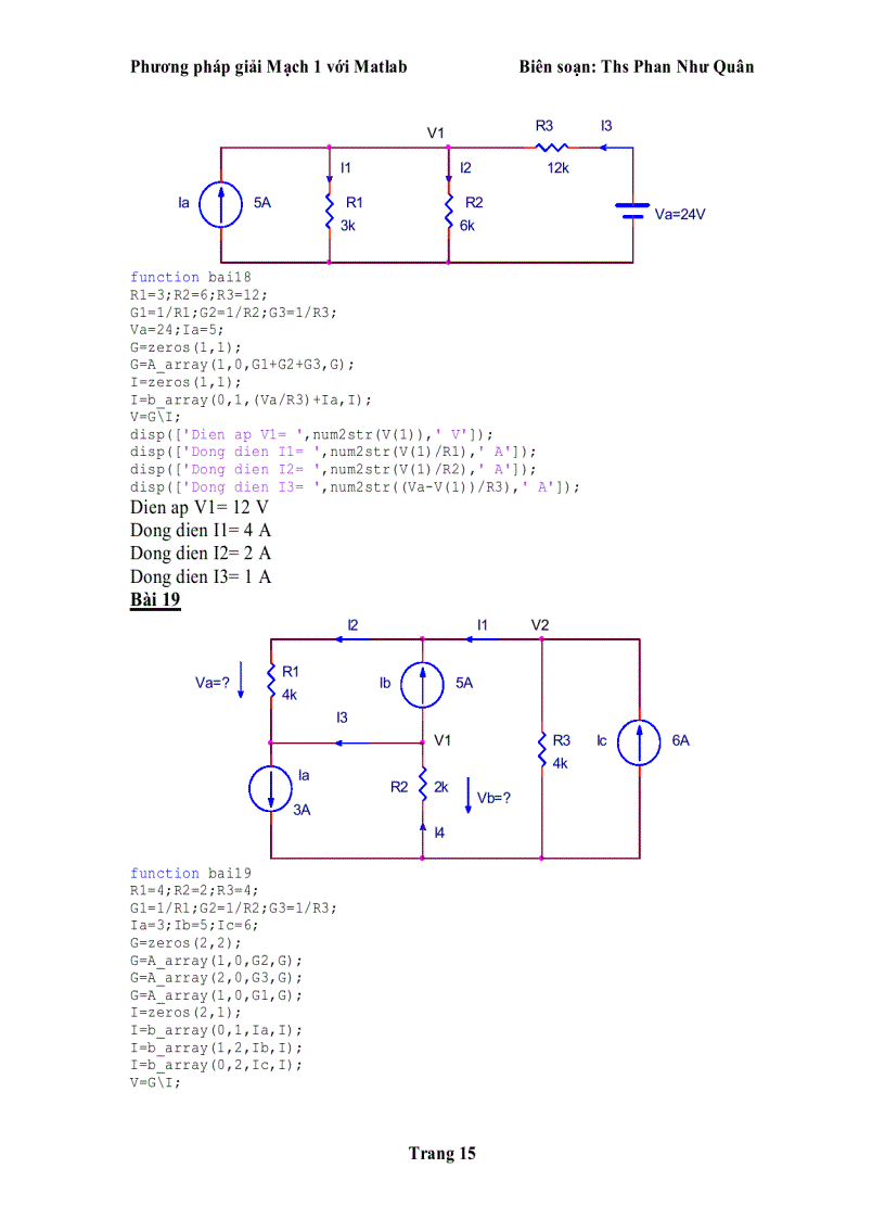 image for page Phương pháp giải mạch với matlab