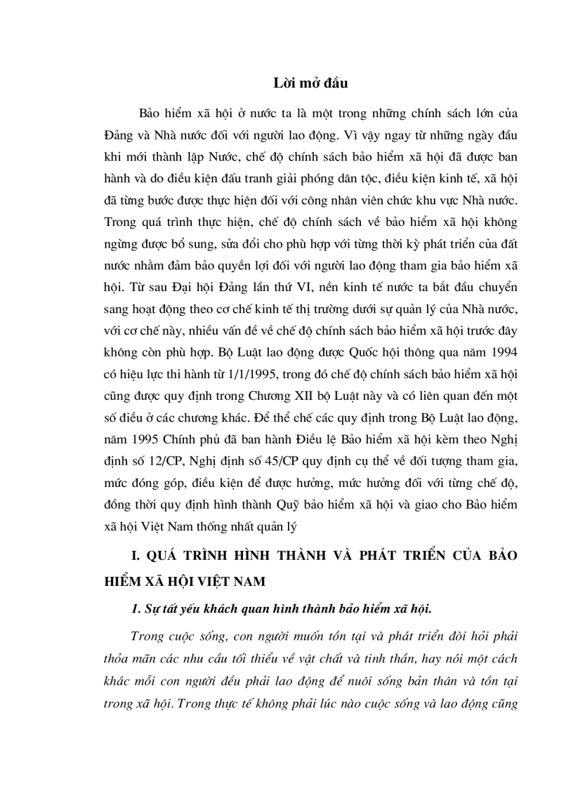 image for page Tổng quan về bảo hiểm xã hội