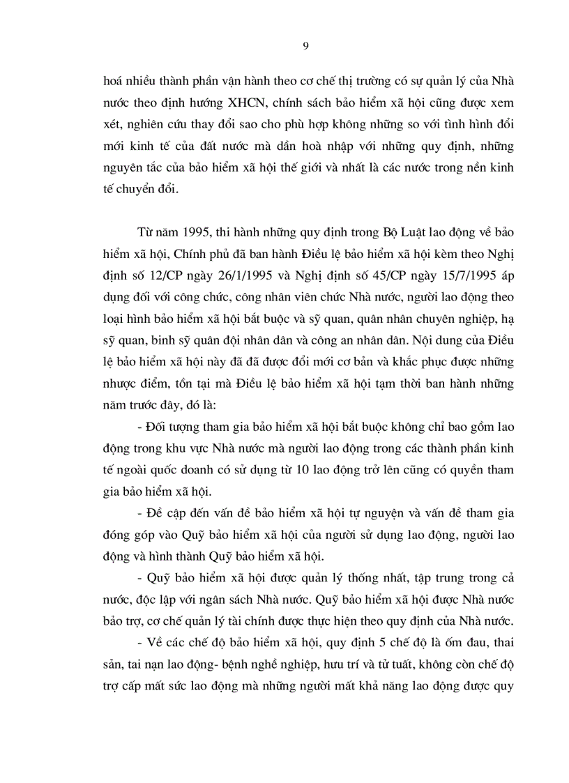 image for page Tổng quan về bảo hiểm xã hội