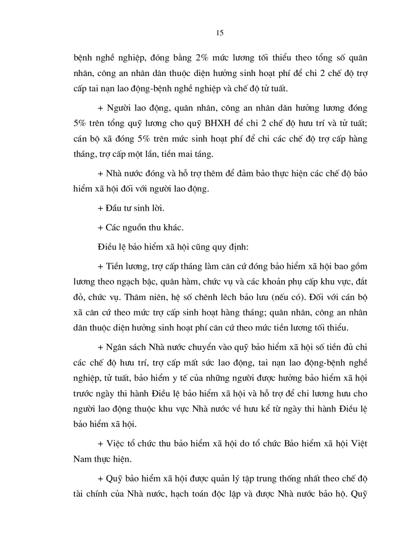 image for page Tổng quan về bảo hiểm xã hội 1