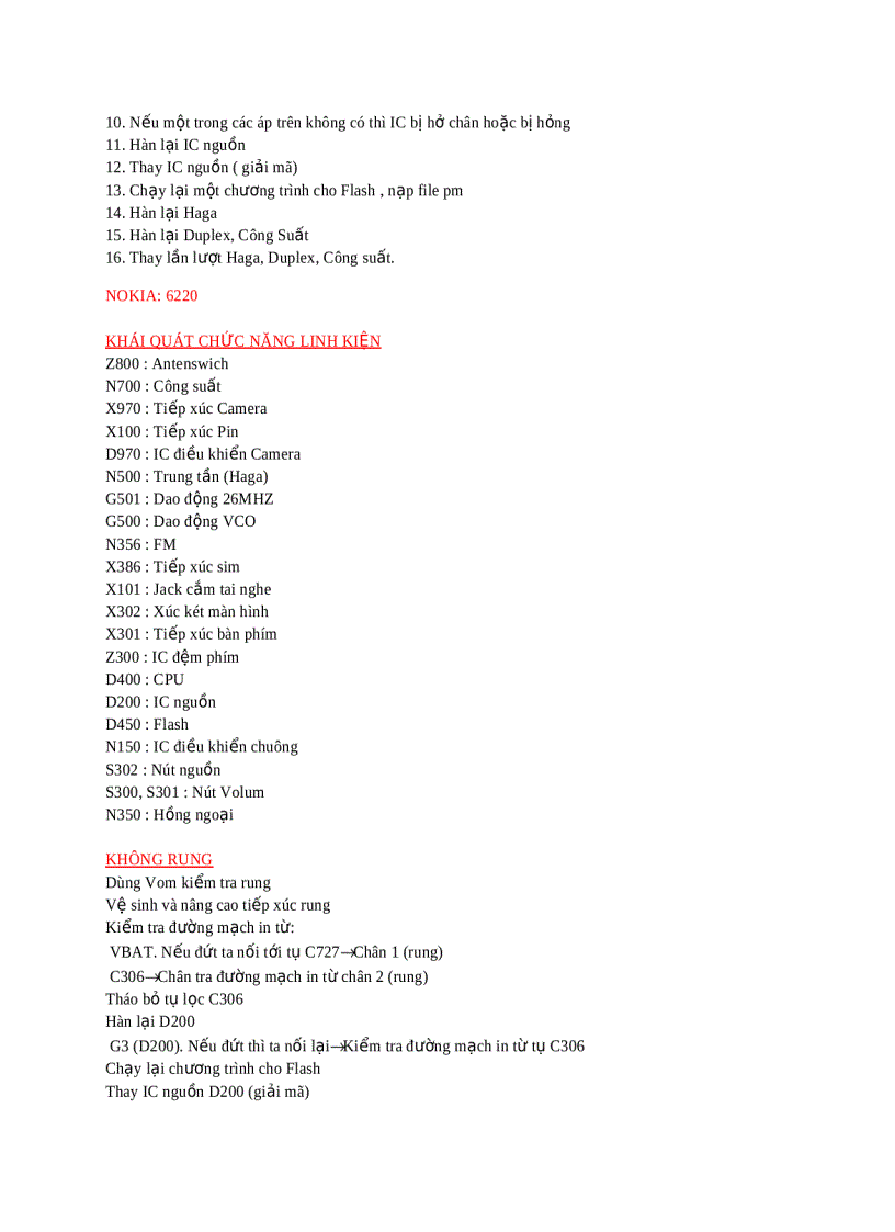 image for page Hướng dẫn sữa chữa điện thoại di động