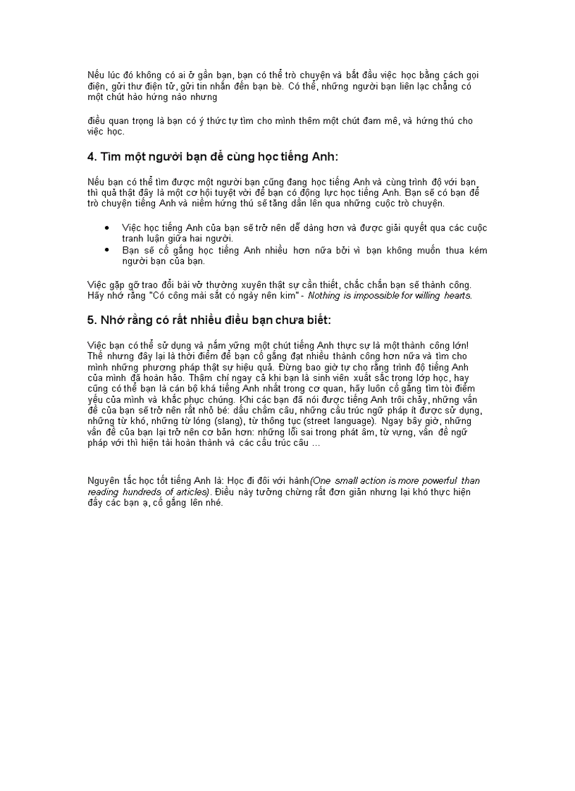 image for page Học tiếng anh làm sao cho tốt