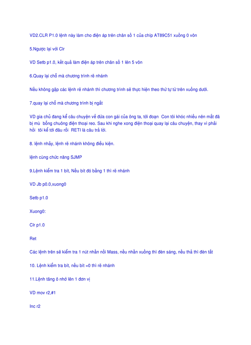 image for page Lập trình ASM cho 8051