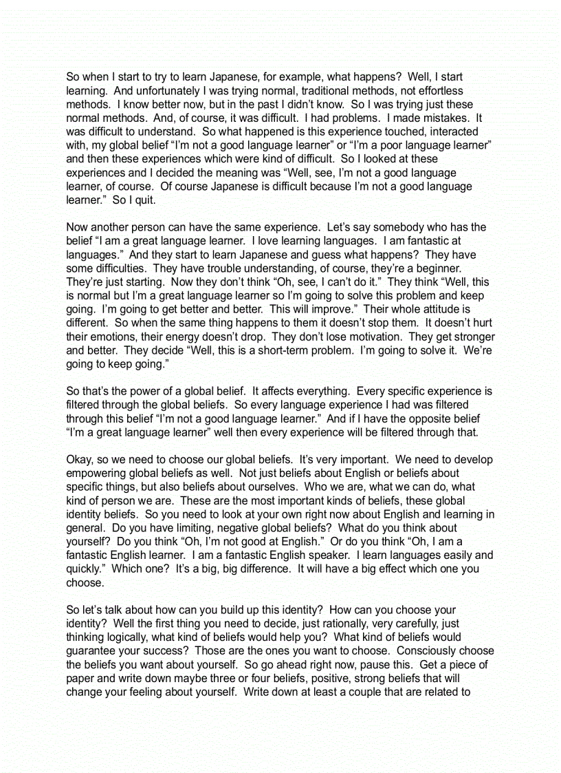 image for page Transcript Audio Power English