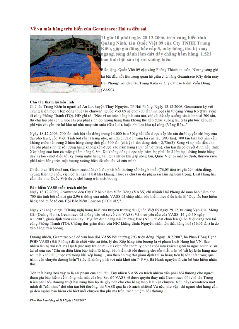 image for page Các vụ kiệm bảo hiểm