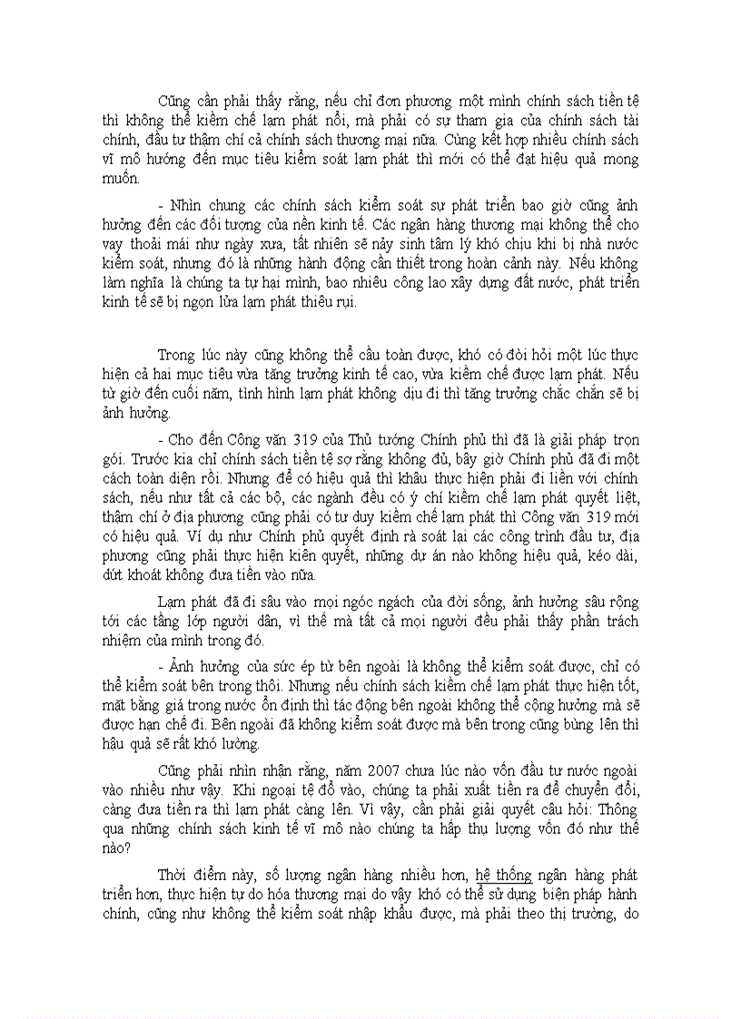 image for page Tiểu luận lạm phát và tăng trưởng