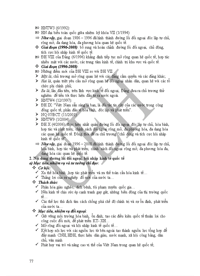 image for page Giáo trình đường lối CM đảng