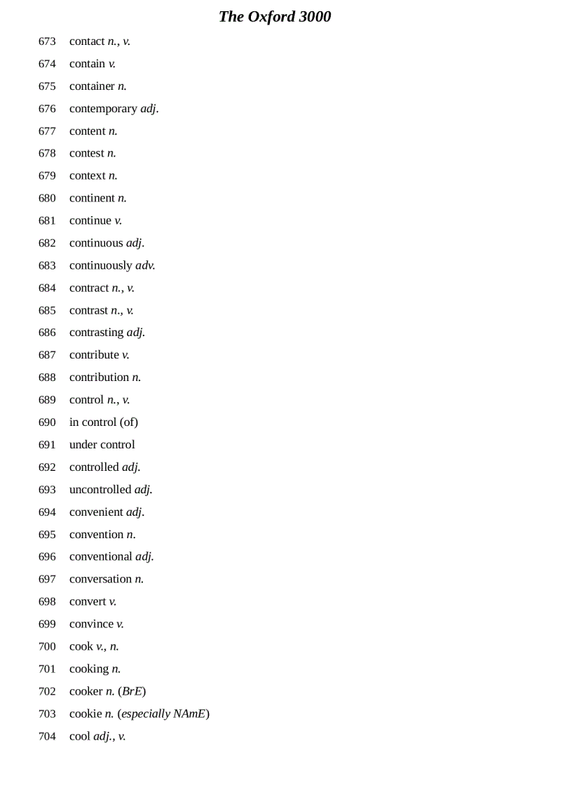 image for page The Oxford 3000