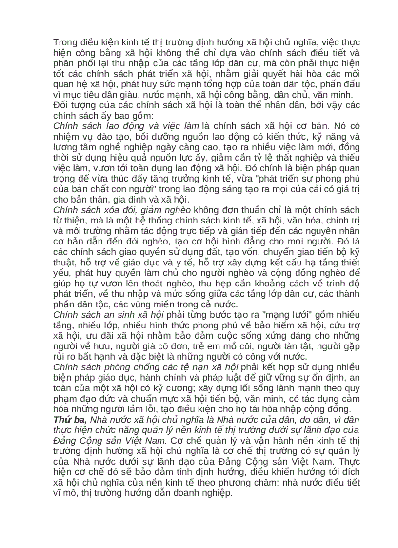 image for page Định hướng xã hội chủ nghĩa nền kinh tế thị trường ở nước ta