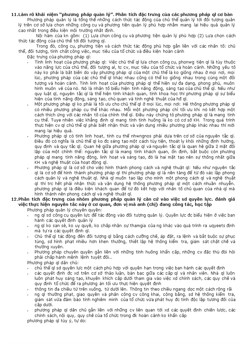 image for page Đề cương Quản lý