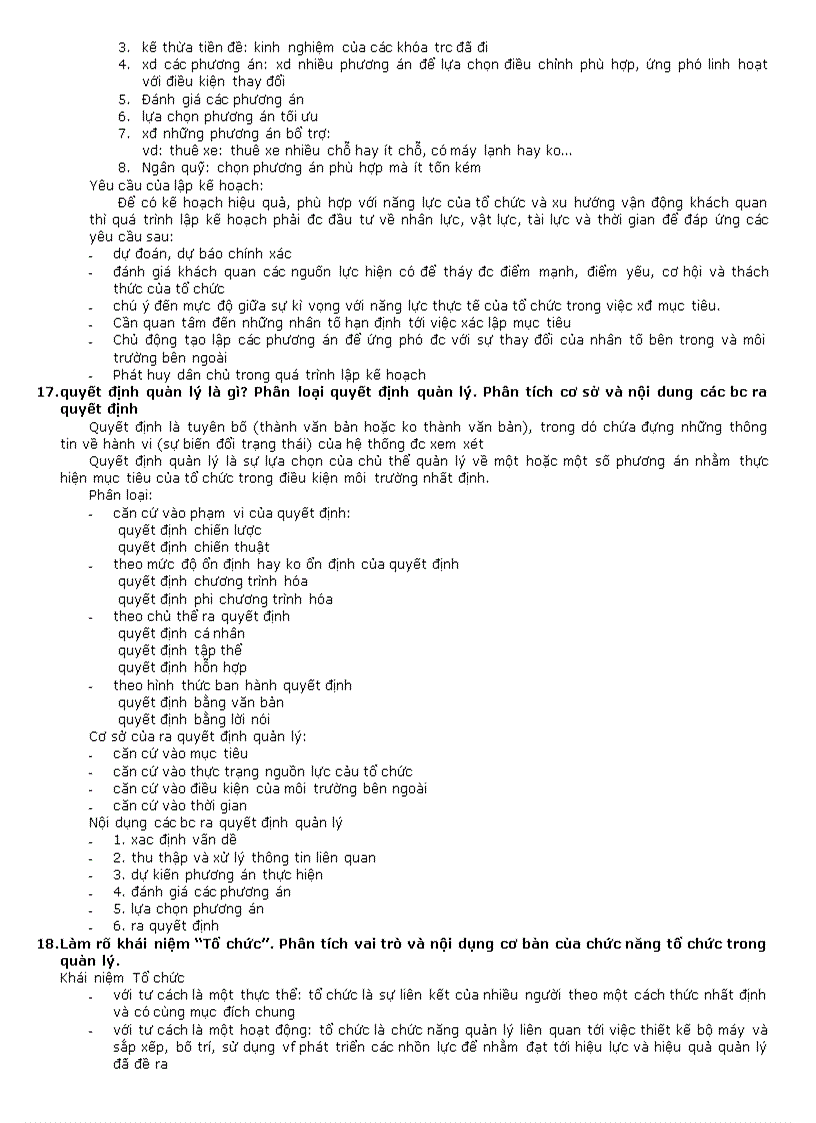 image for page Đề cương Quản lý