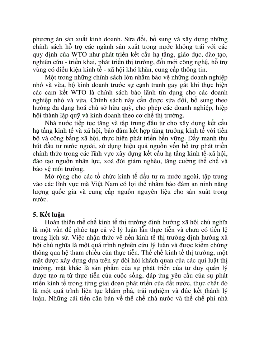image for page Hoàn thiện thể chế kinh tế thị trường định hướng xã hội chủ nghĩa ở việt nam