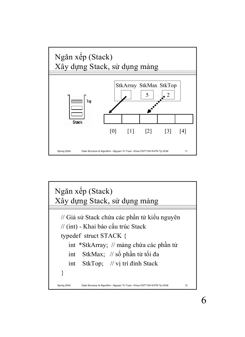 image for page Ngăn xếp Stack Hàng đợi Queue