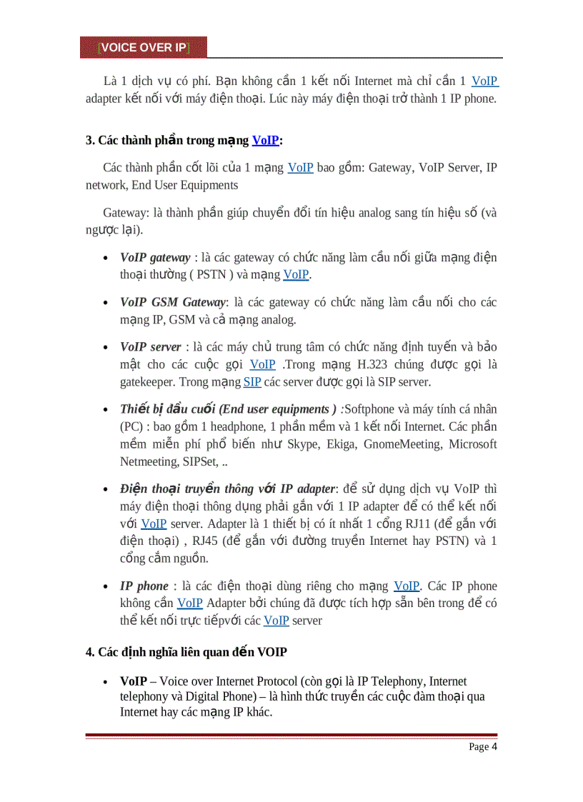 image for page Tổng quan về voip