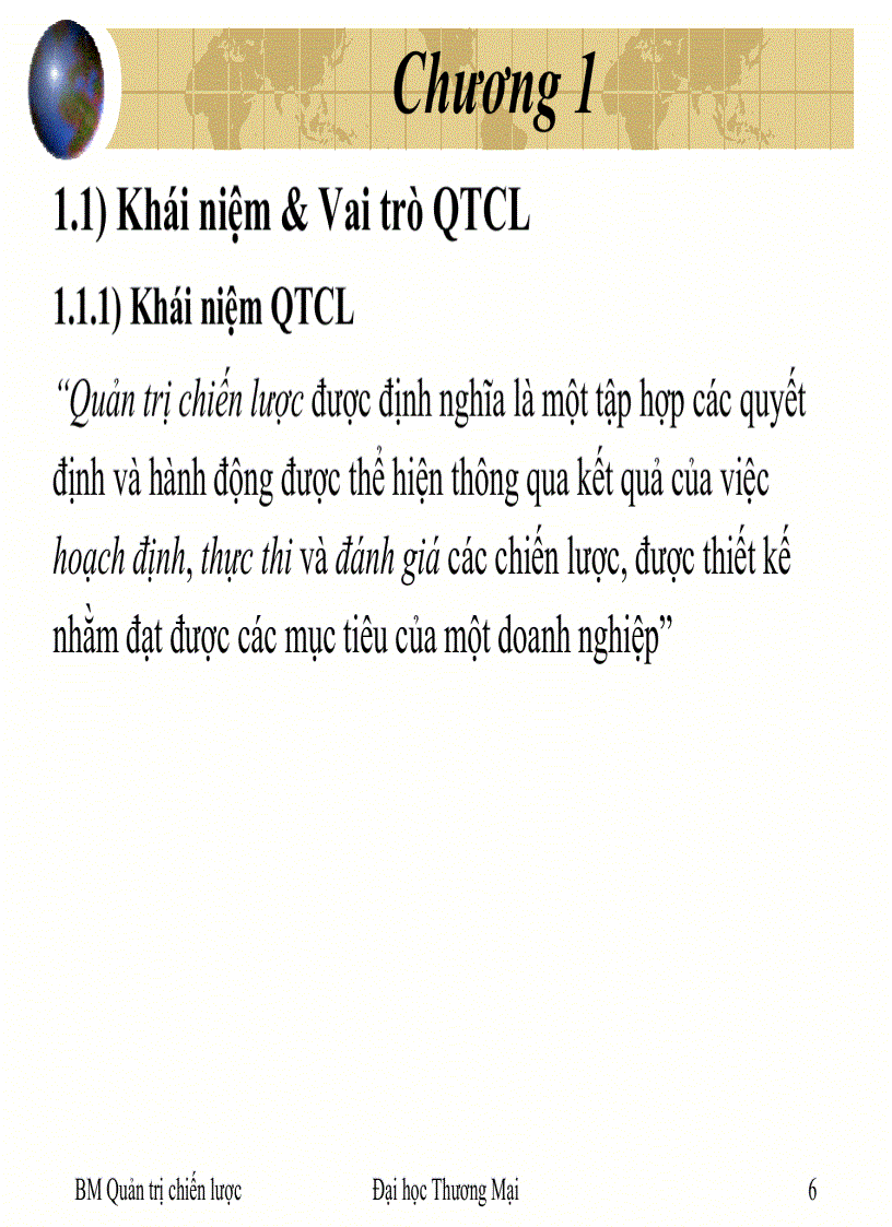 image for page Quản trị chiến lước 11 phần