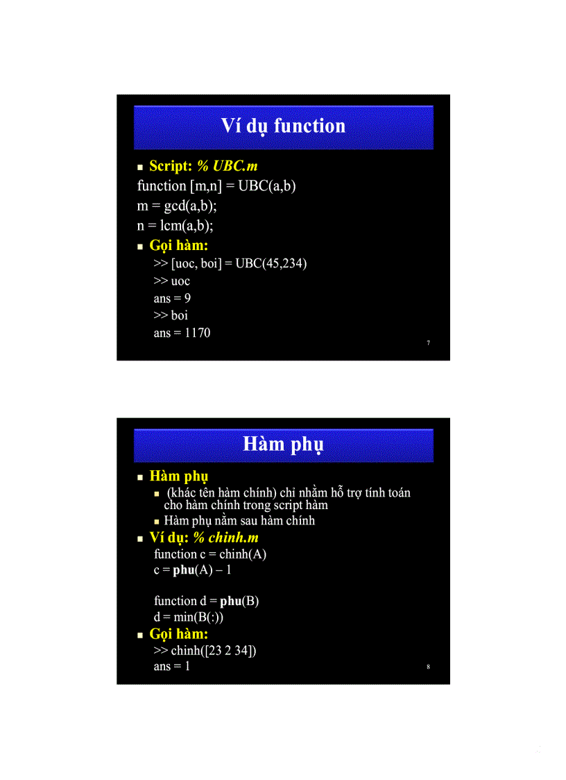 image for page Viết hàm trong Matlab