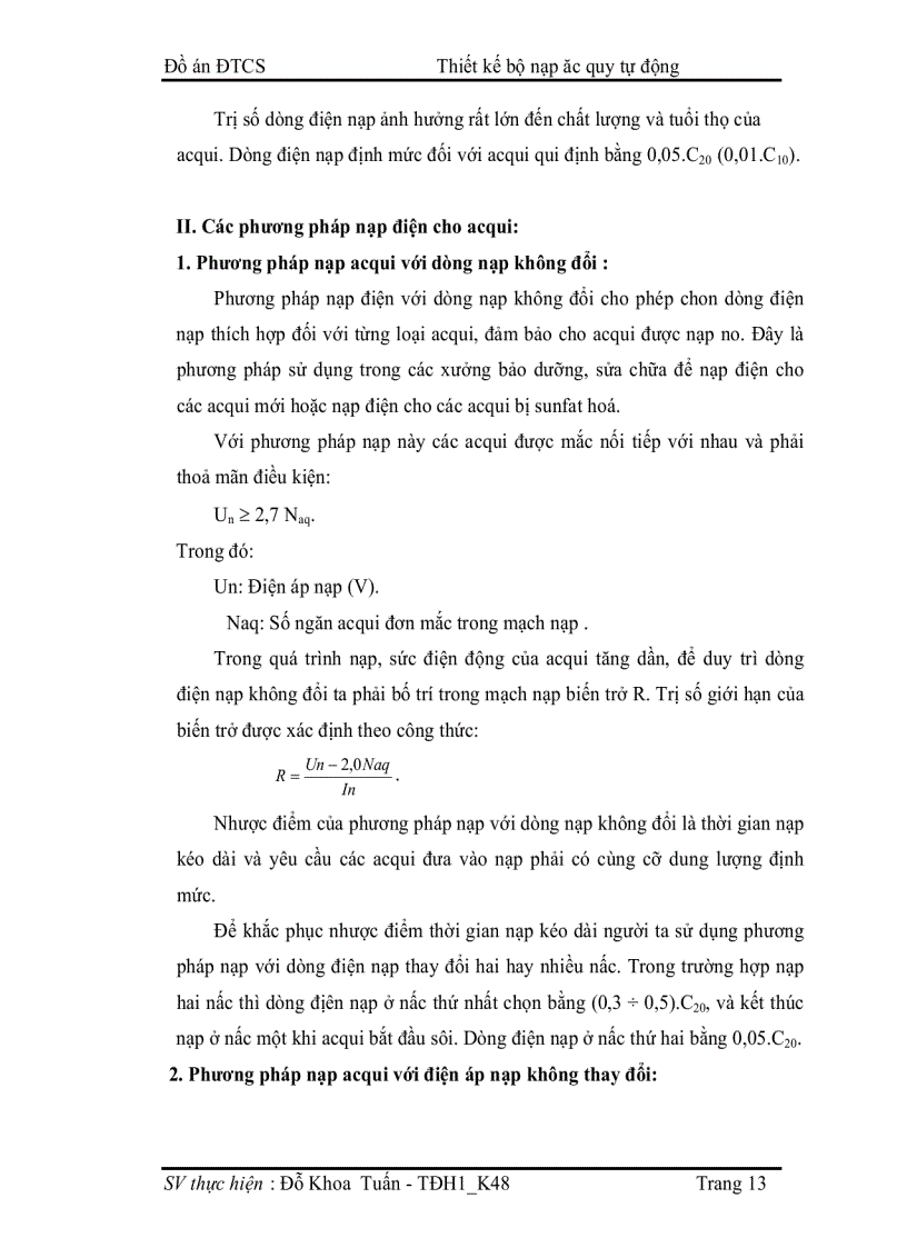 image for page Thiết kế bộ nạp ắc quy tự động ổn dòng và ổn áp