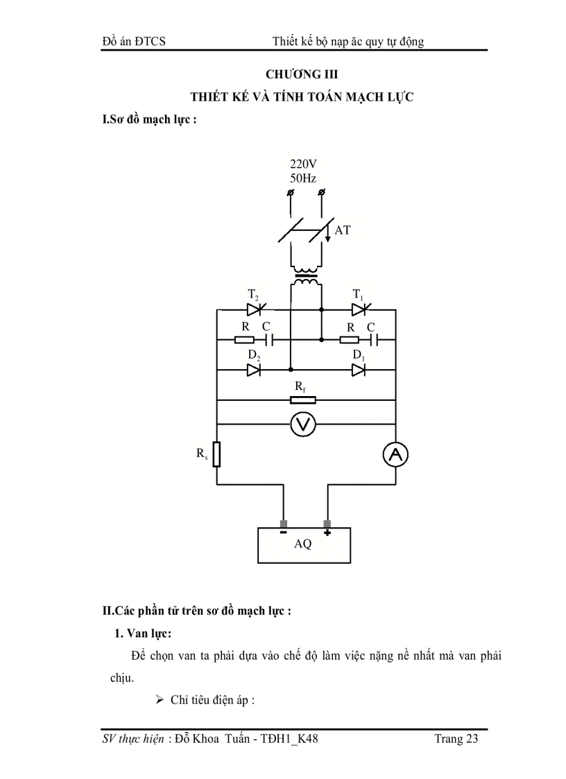 image for page Thiết kế bộ nạp ắc quy tự động ổn dòng và ổn áp