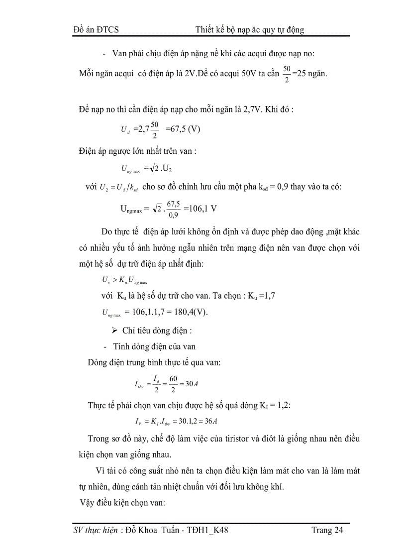 image for page Thiết kế bộ nạp ắc quy tự động ổn dòng và ổn áp