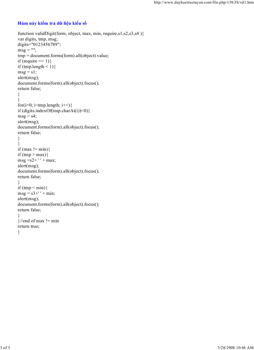 image for page Bài tập lập trình web