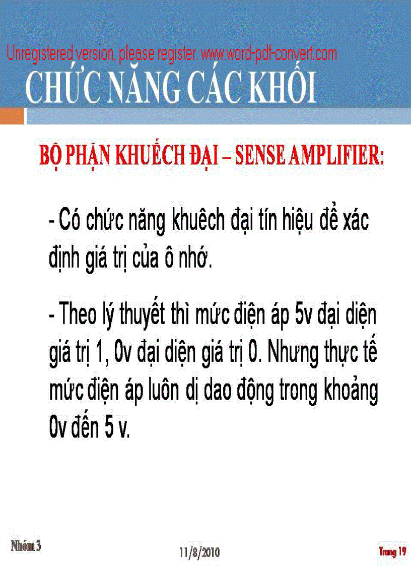 image for page Báo cáo về hệ thống số Tìm hiểu về DRAM