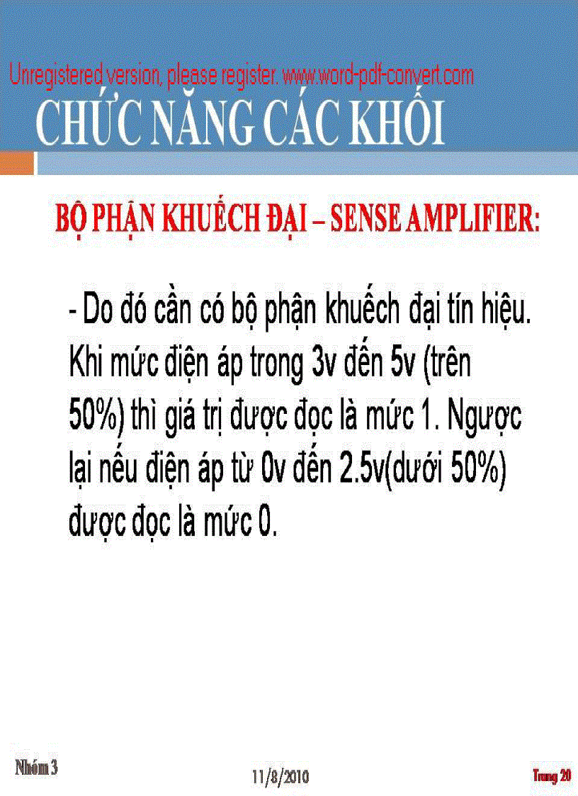 image for page Báo cáo về hệ thống số Tìm hiểu về DRAM