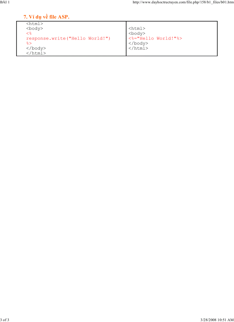 image for page Giới thiệu về ASP NET