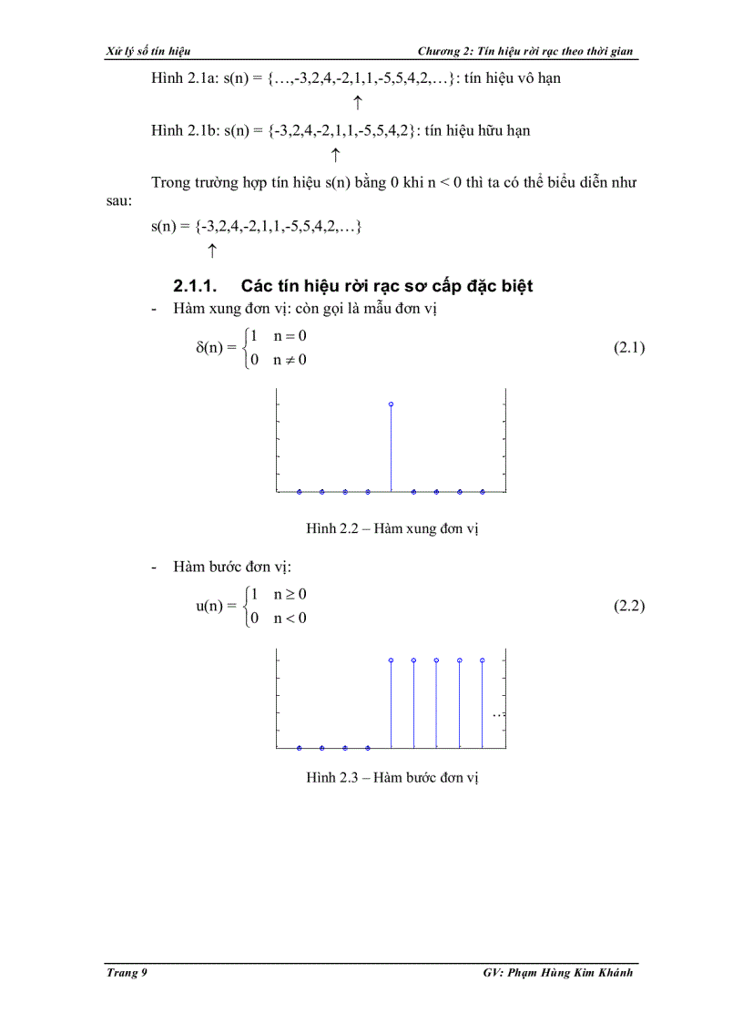 image for page Tín hiệu rời rạc theo thời gian