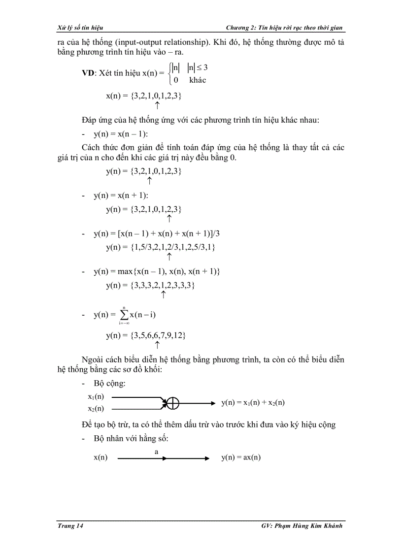 image for page Tín hiệu rời rạc theo thời gian