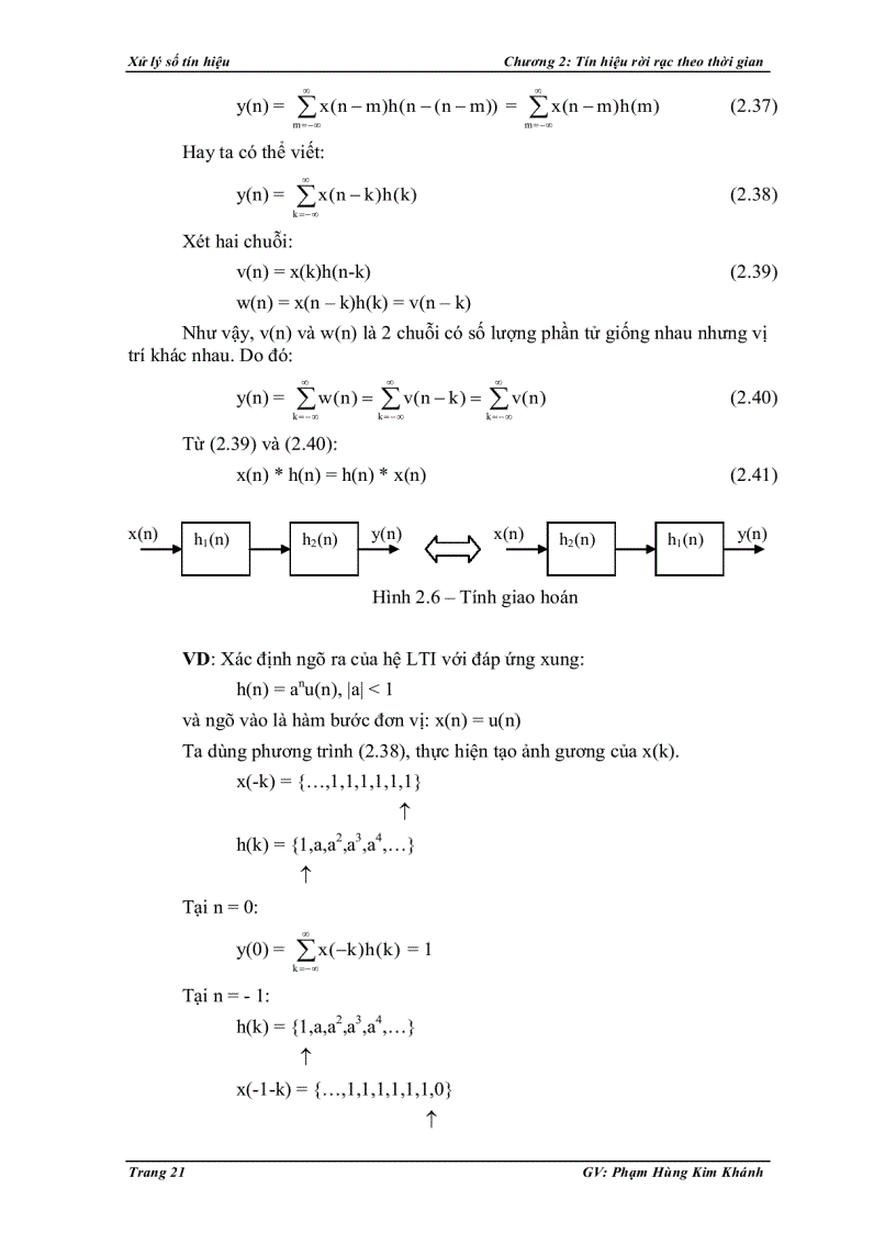 image for page Tín hiệu rời rạc theo thời gian