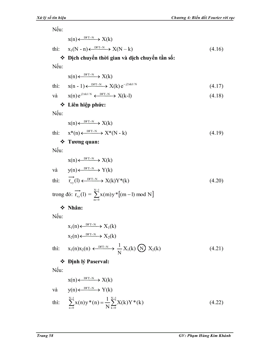image for page Biến đổi fourier rời rạc dft