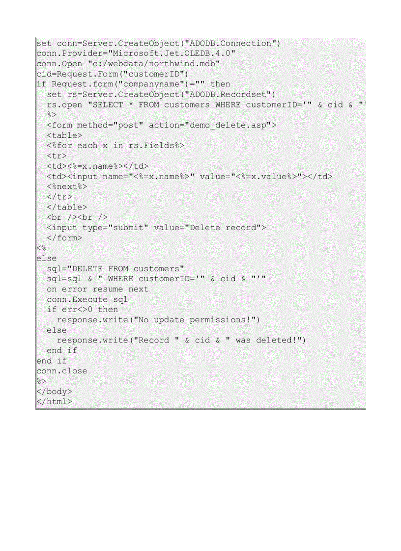 image for page Quản lí database