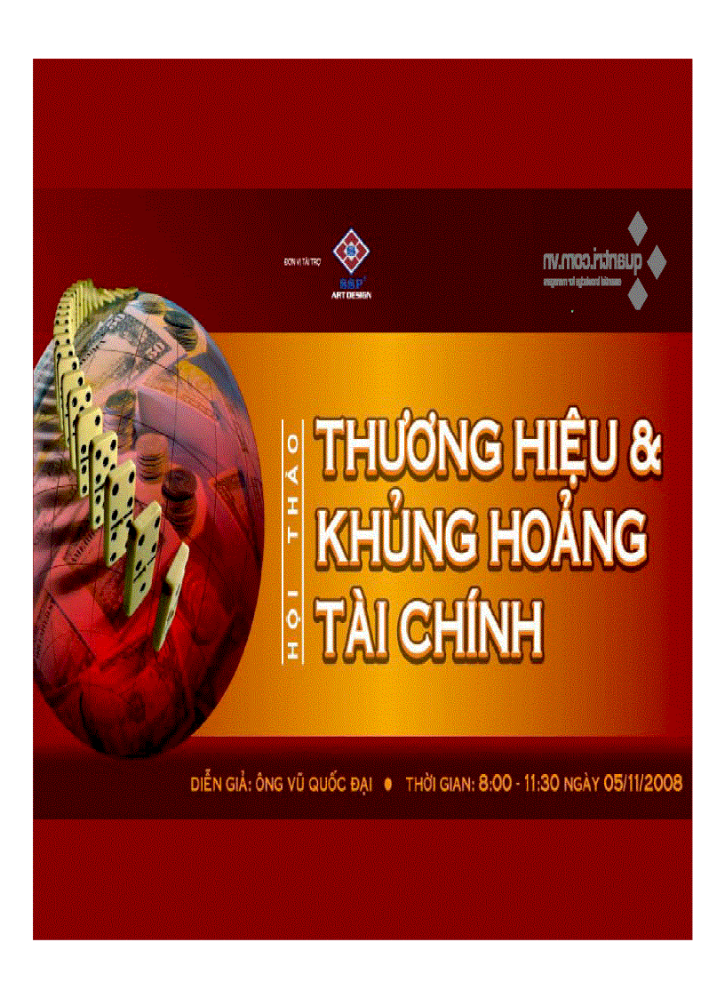image for page Khủng hoảng tài chính và góc nhìn thương hiệu